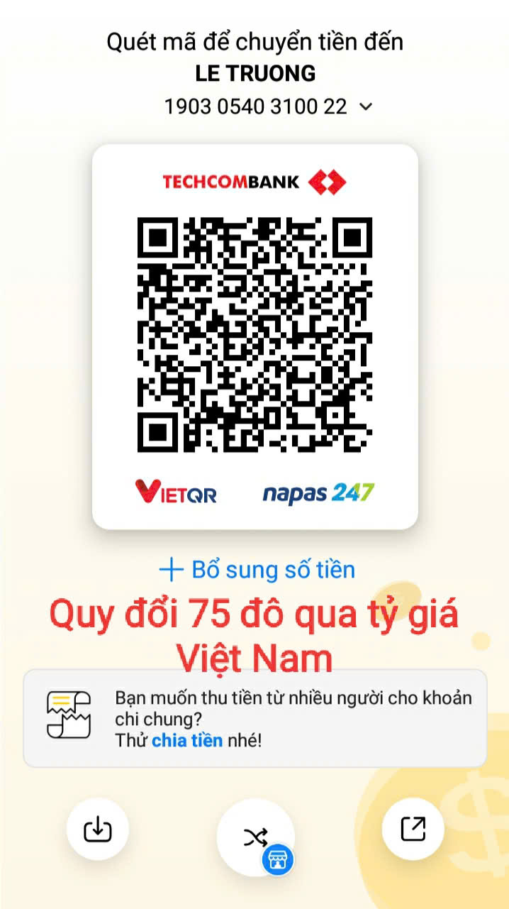 QR Code Techcombank
